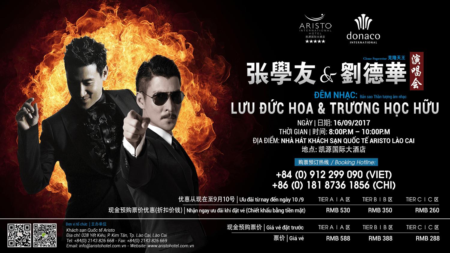 Liveshow ca nhạc "Bản sao Thiên Vương" của hai ngôi sao Andy Lau và Jackie Cheung