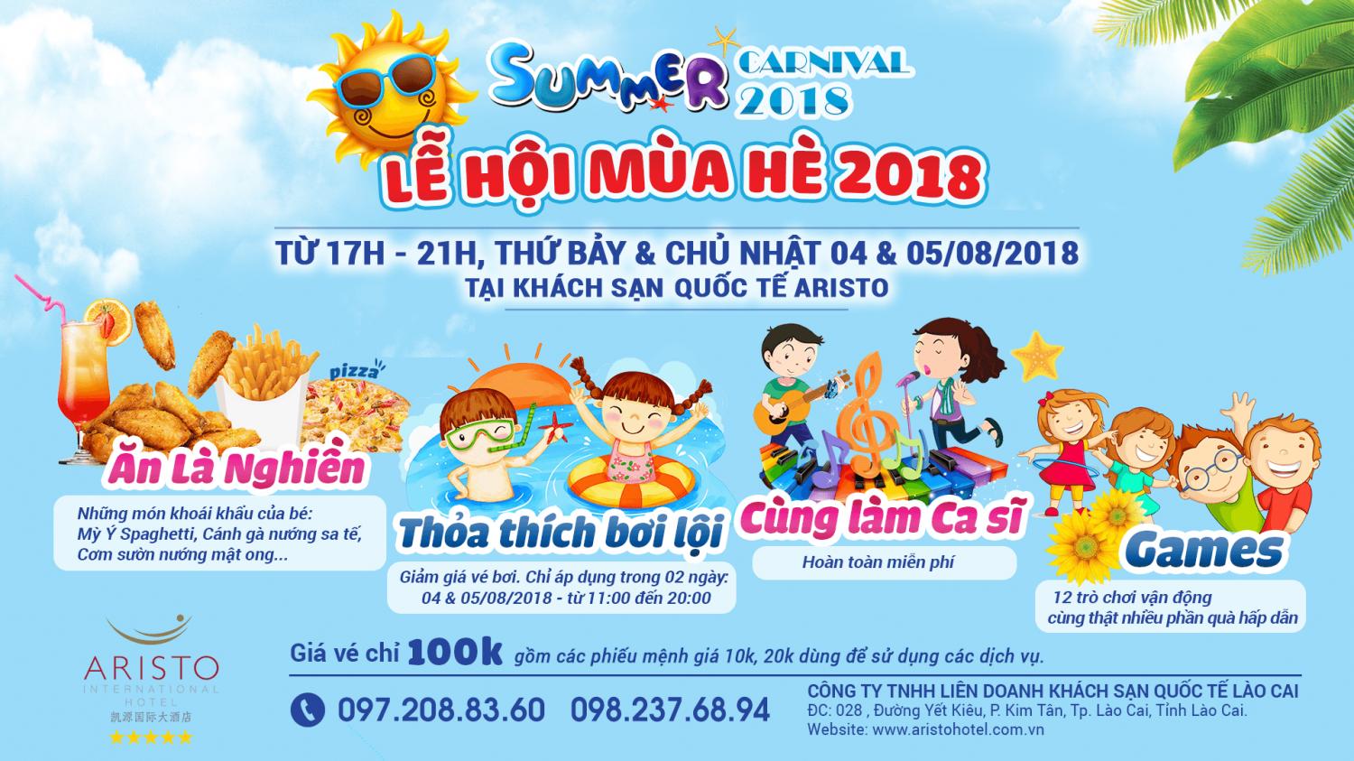 Lễ hội mùa hè "Summer Carnival" 2018